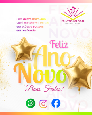 Feliz Ano Novo Edutech