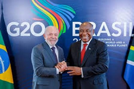 África do Sul promete presidência do G20 a apoiar desenvolvimento do sul