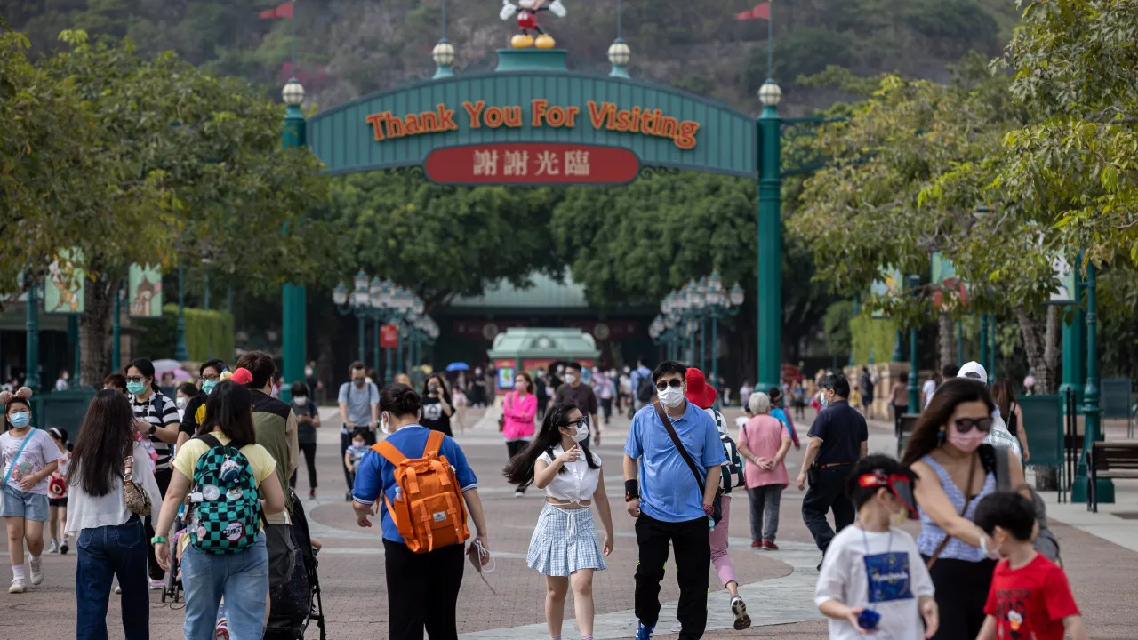 Disneylândia de Hong Kong regista recorde de entradas e lucros