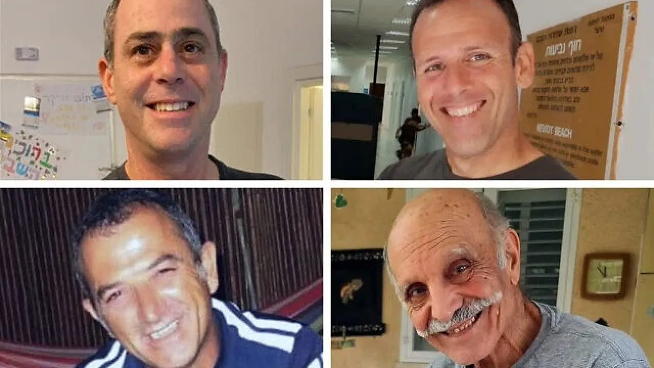 Levados das famílias. Quem são os 4 reféns mortos devolvidos pelo Hamas?