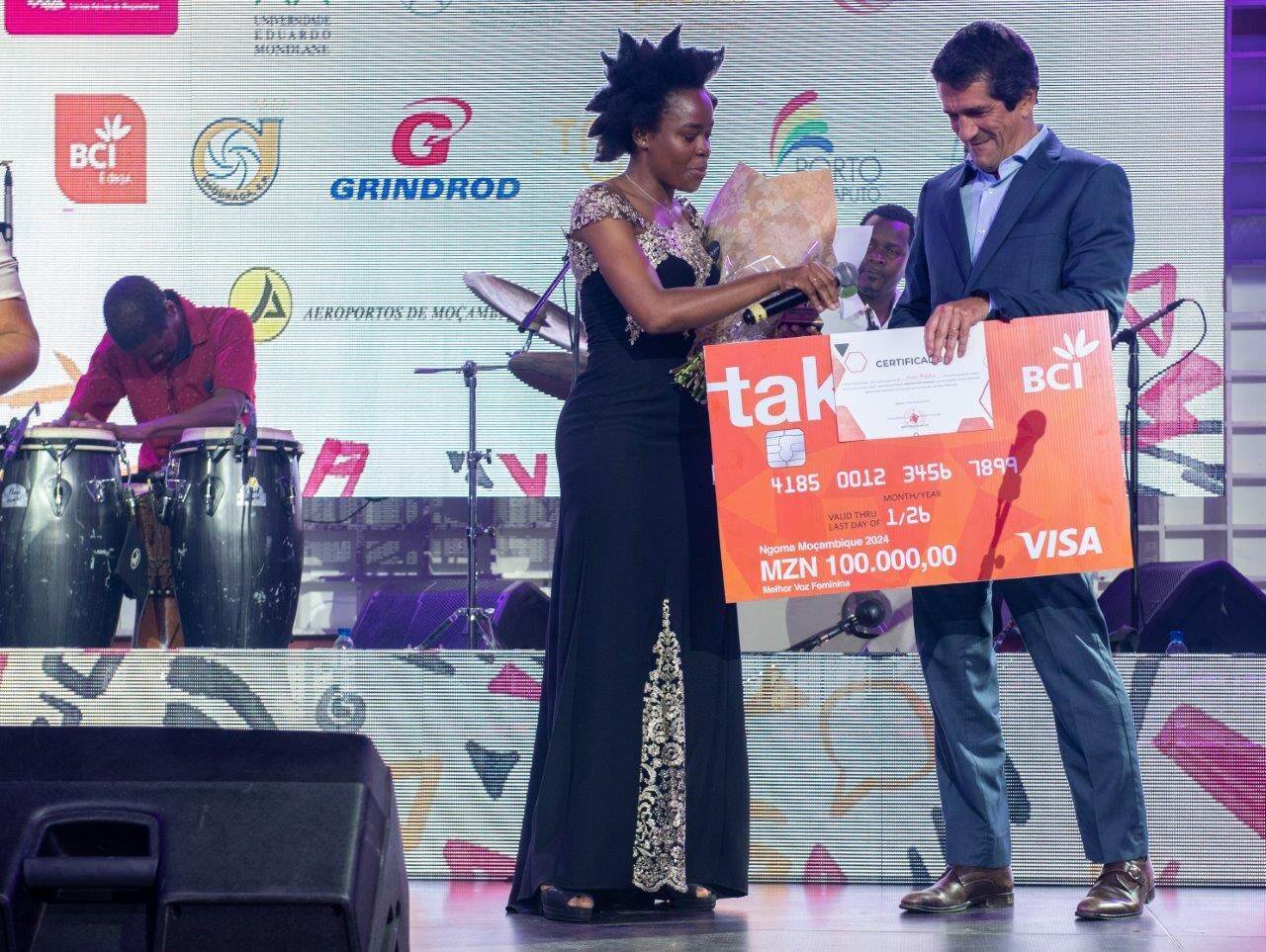 BCI Premeia Onésia Muholove Como “Melhor Voz Feminina” no Ngoma Moçambique 2024 • Diário Económico