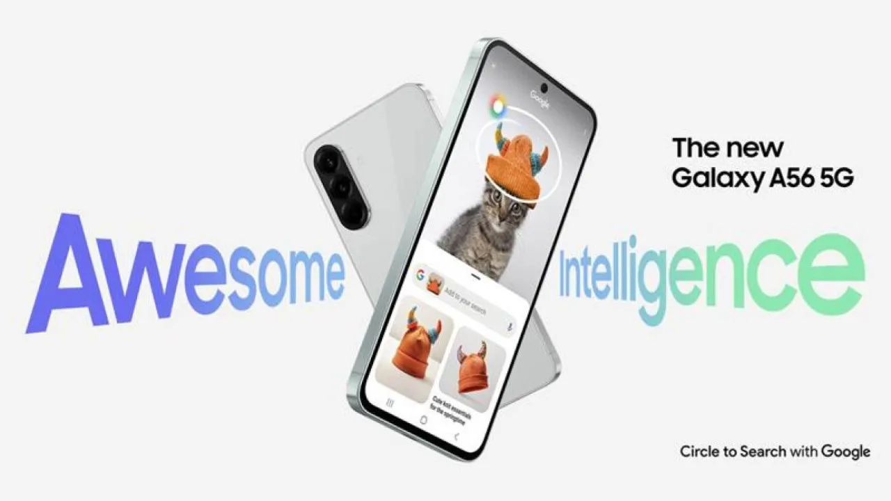 Conheça o Galaxy A56, o novo telemóvel da Samsung de gama média