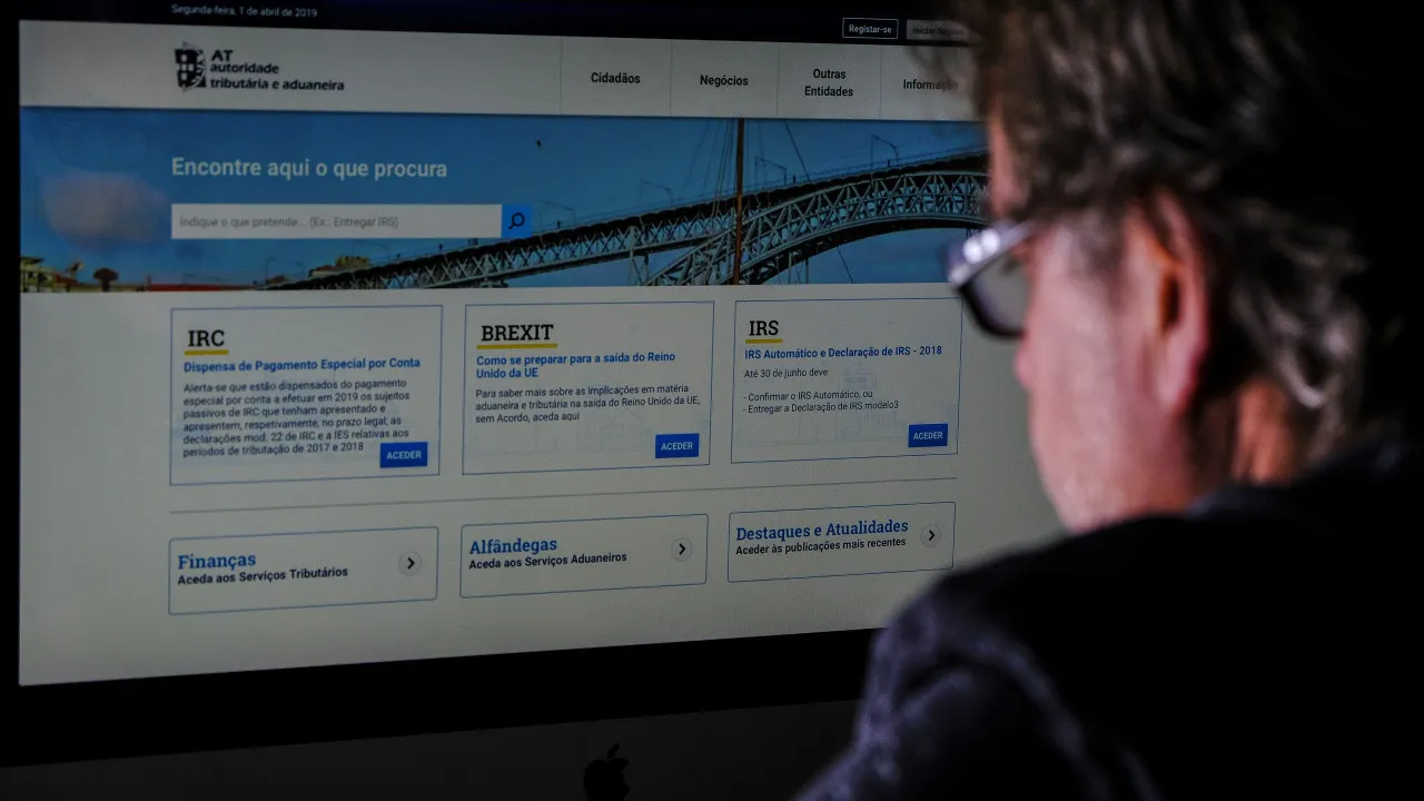 Apagão derrubou site das Finanças, mas problemas já estão resolvidos