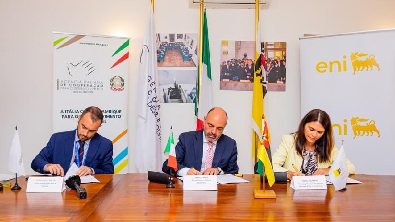 Eni e AICS Vão Cooperar Para “Melhorar o Bem-Estar Das Comunidades” em Moçambique • Diário Económico