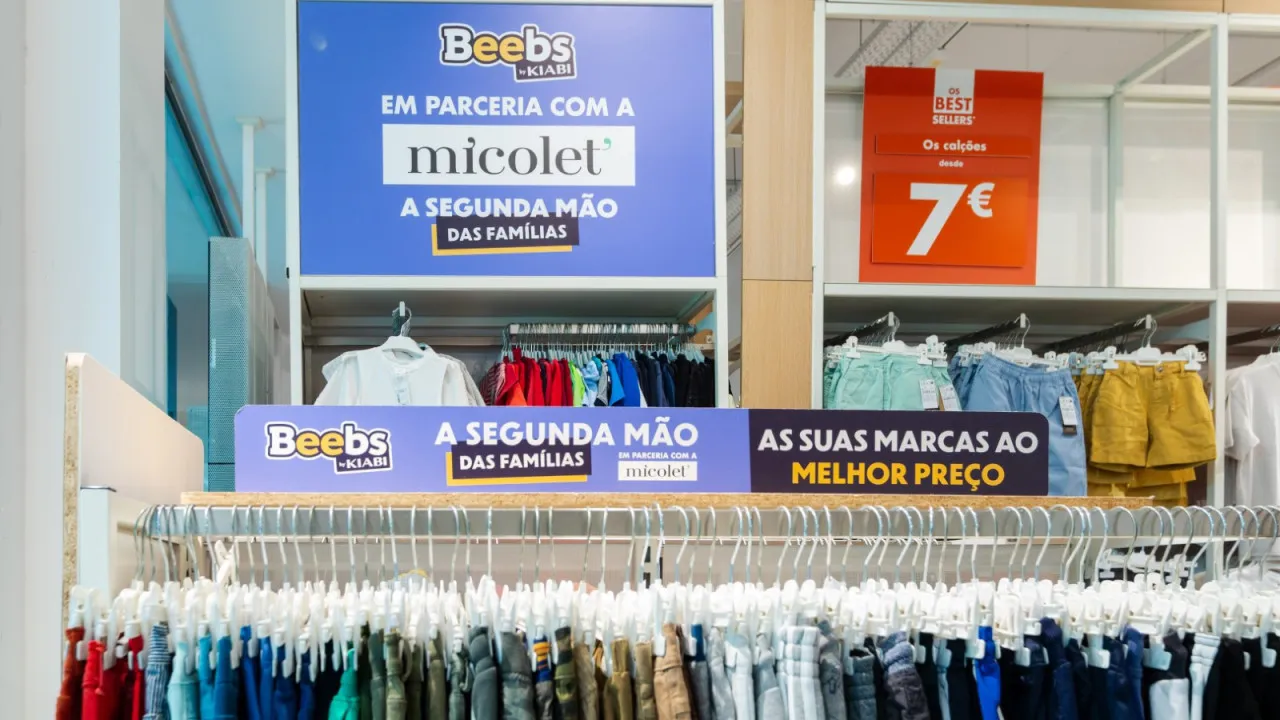 KIABI e Micolet juntam-se para venda de roupa em segunda mão