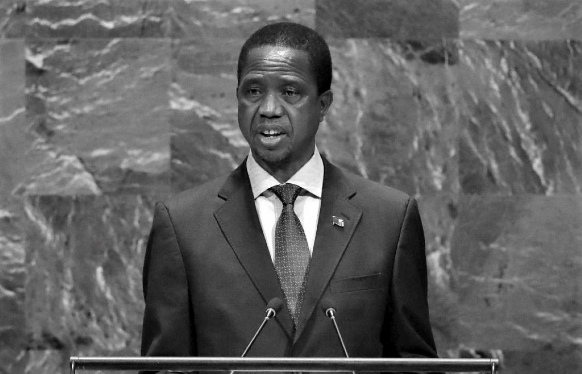PR solidariza-se com a Zâmbia pela morte de Edgar Lungu