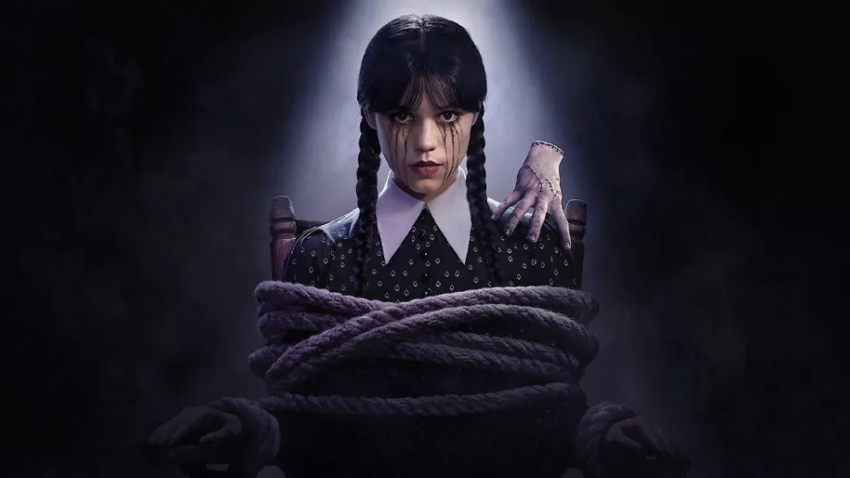 A segunda temporada de 'Wednesday' chegou à Netflix