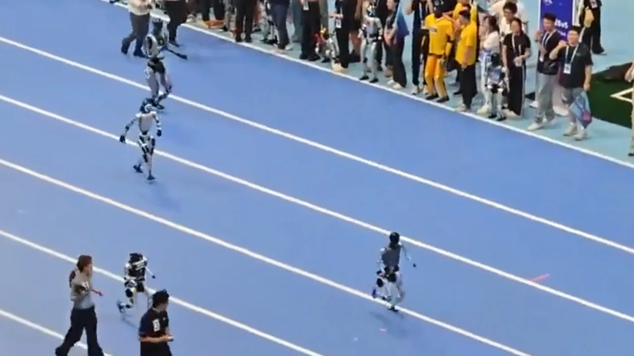 Jogos Mundiais? Mais de 500 robôs competem em atletismo,...