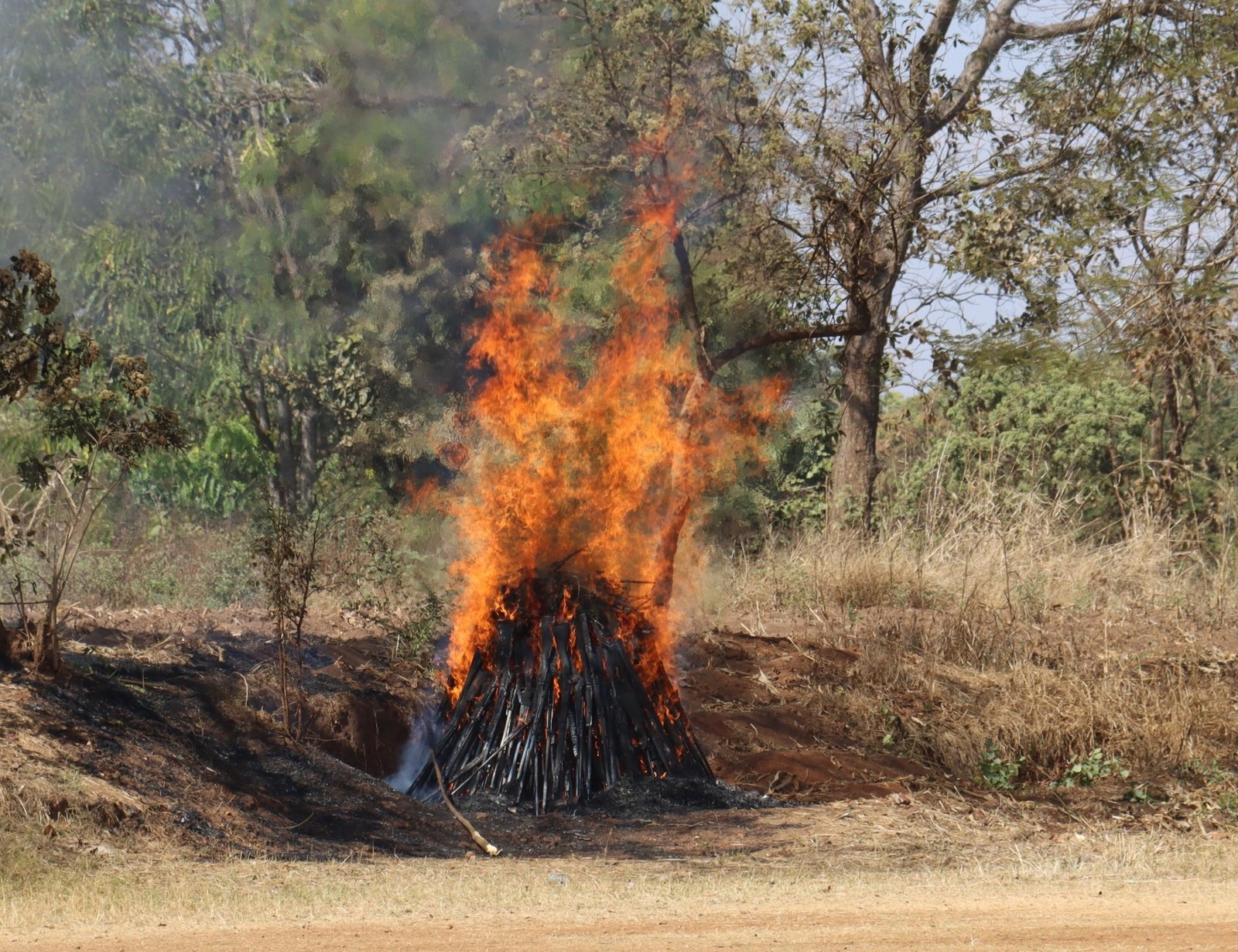 Malawi: Polícia destrói 733 armas apreendidas
