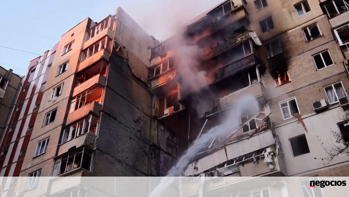 Ataque russo com mais de 800 drones atinge sede do governo