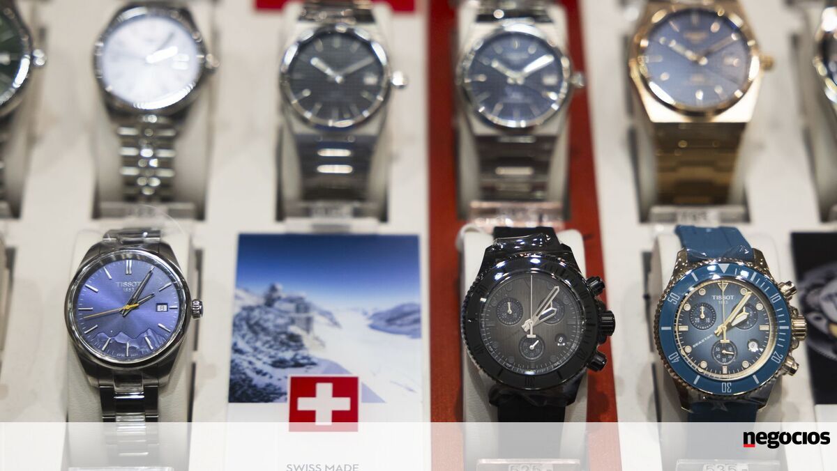 Exportações de relógios suíços caem 17% com impacto da China