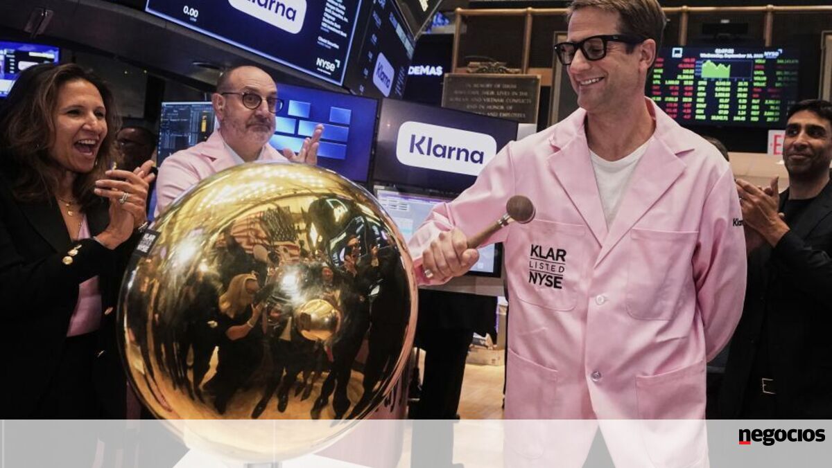 Klarna avaliada em 19,6 mil milhões de dólares na estreia na