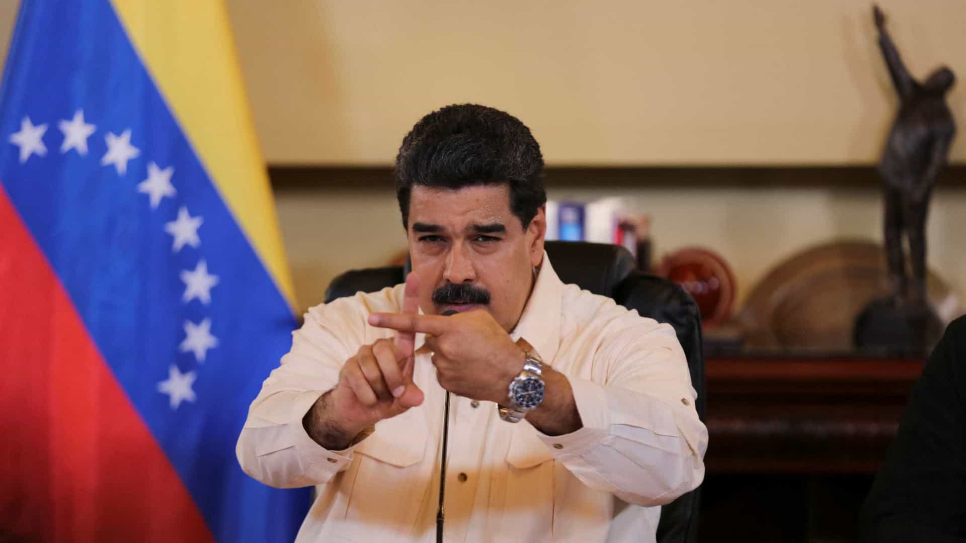 Maduro acusa Estados Unidos de quererem recursos naturais da...