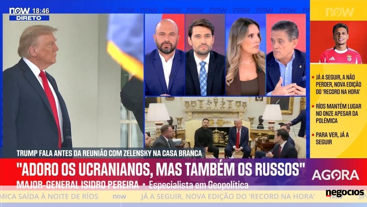 NOW à frente da SIC Notícias no dia da cimeira entre Trump,