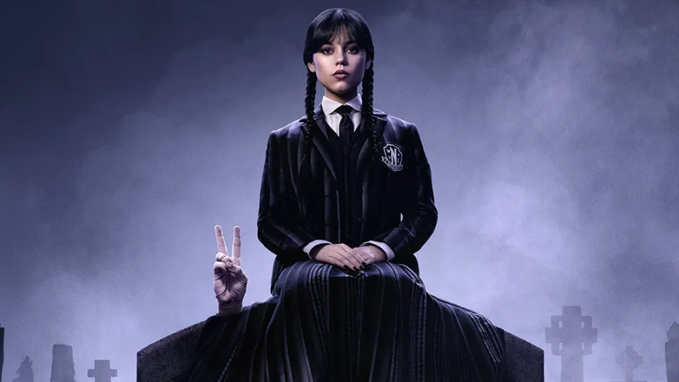 O final da segunda temporada de 'Wednesday' já está na...