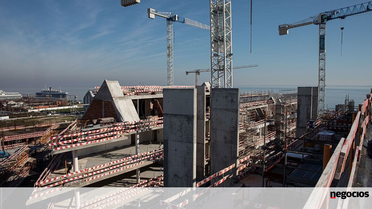 Valor dos contratos de empreitada até agosto sobem 53% para