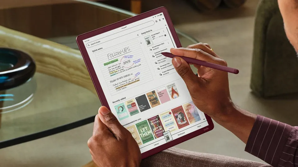 Amazon anunciou novo Kindle (em grande e) a cores