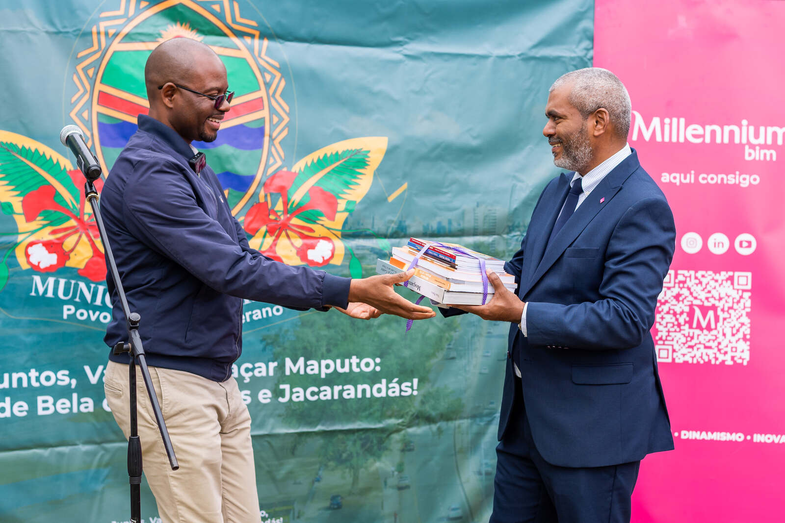 Millennium bim reabilita e devolve à comunidade a Biblioteca Municipal do Zimpeto