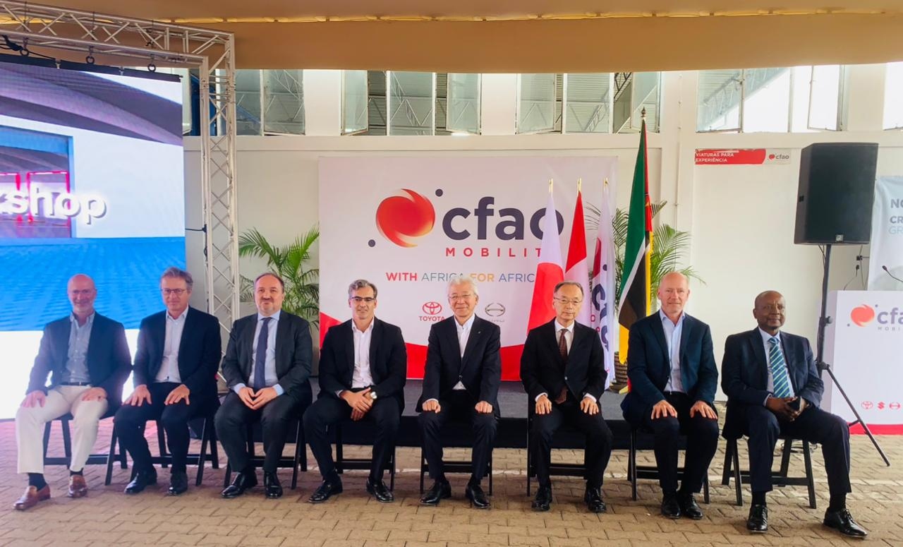 CFAO Mobility Lança Primeira Pedra da Nova Sede da Toyota em