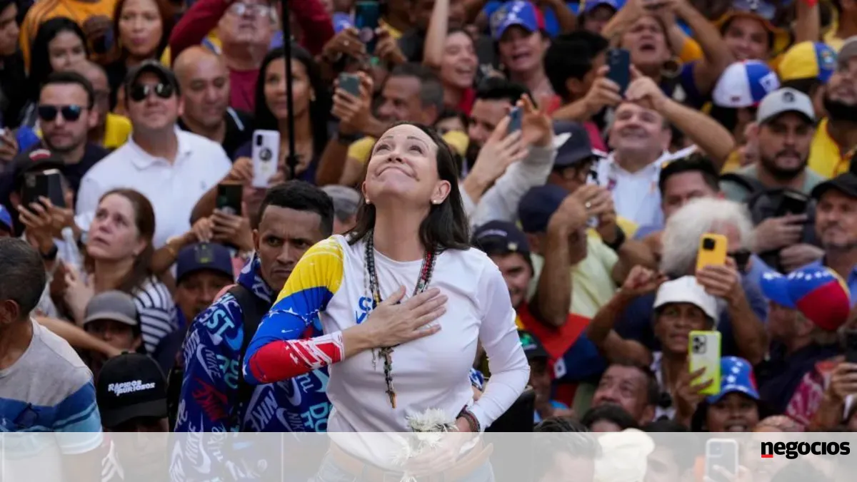 María Corina Machado diz que “próximo prémio será a