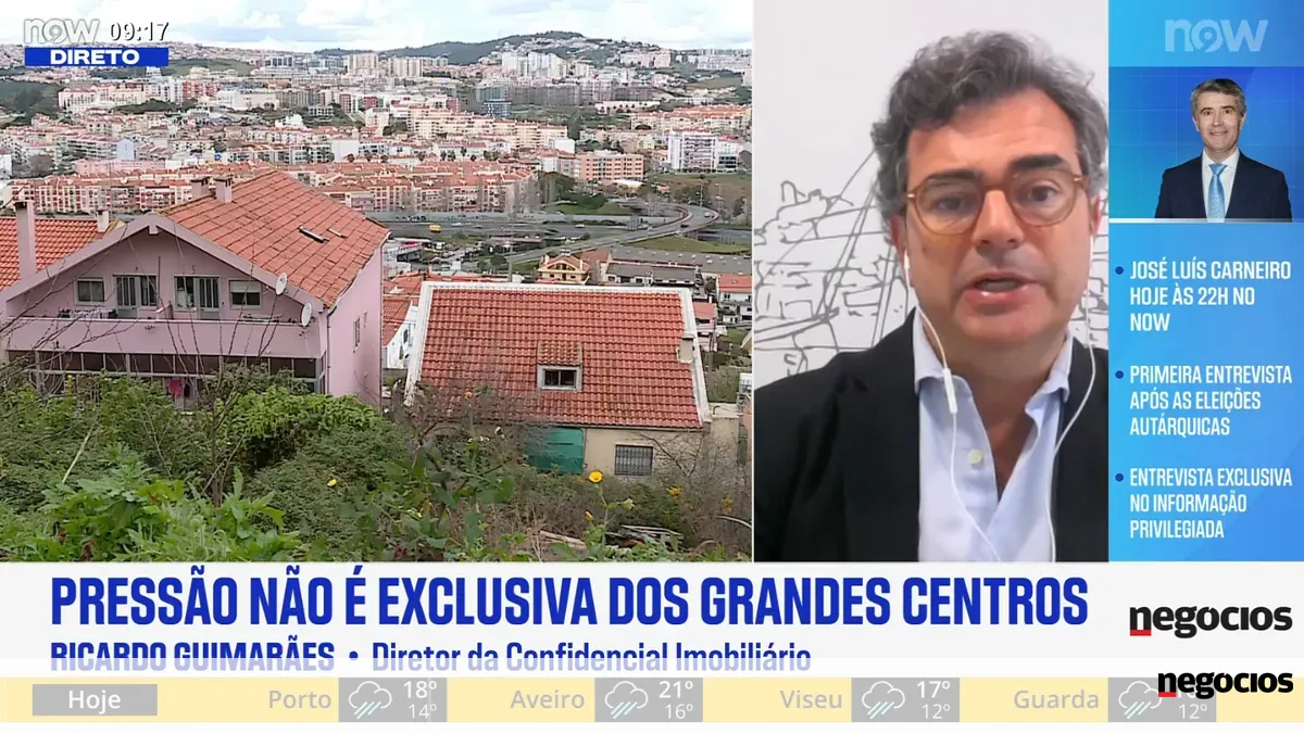 Preços da habitação: "É difícil imaginar que haja uma grande