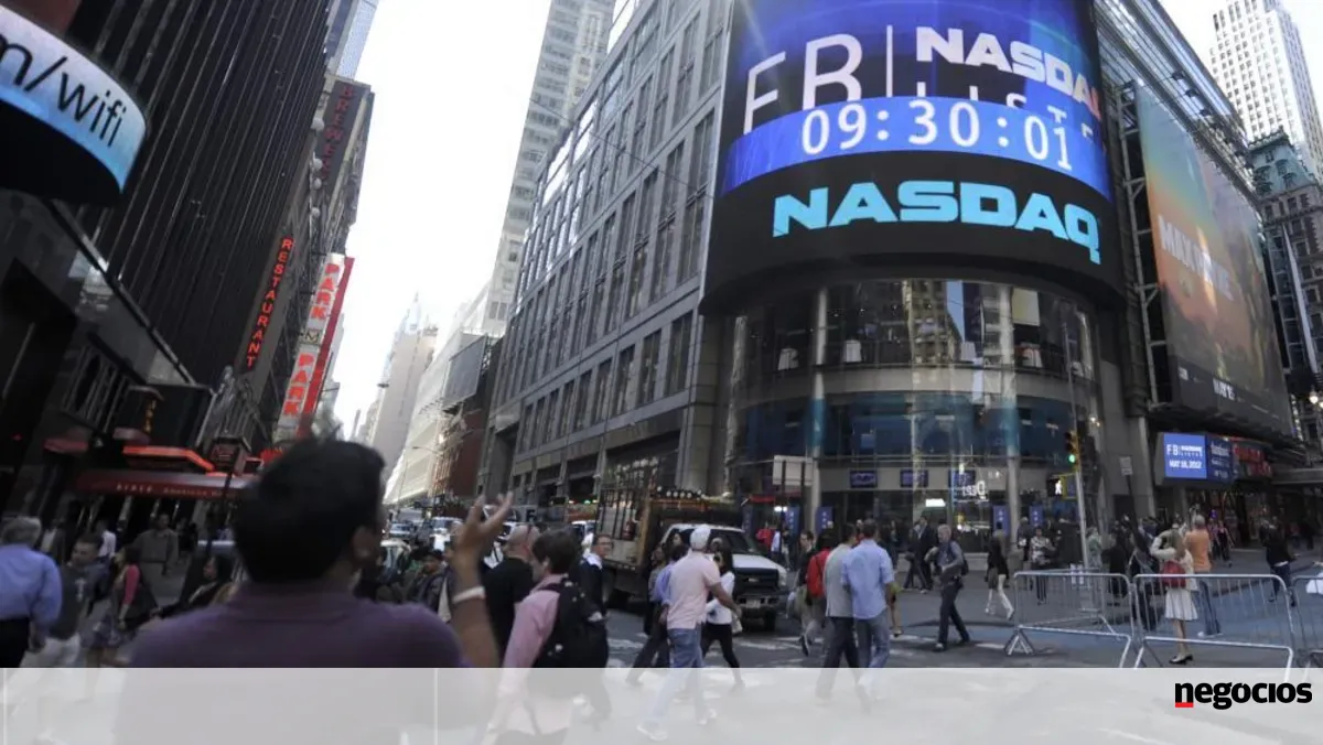 Bolsas dos EUA descem com receios de retração no mercado.