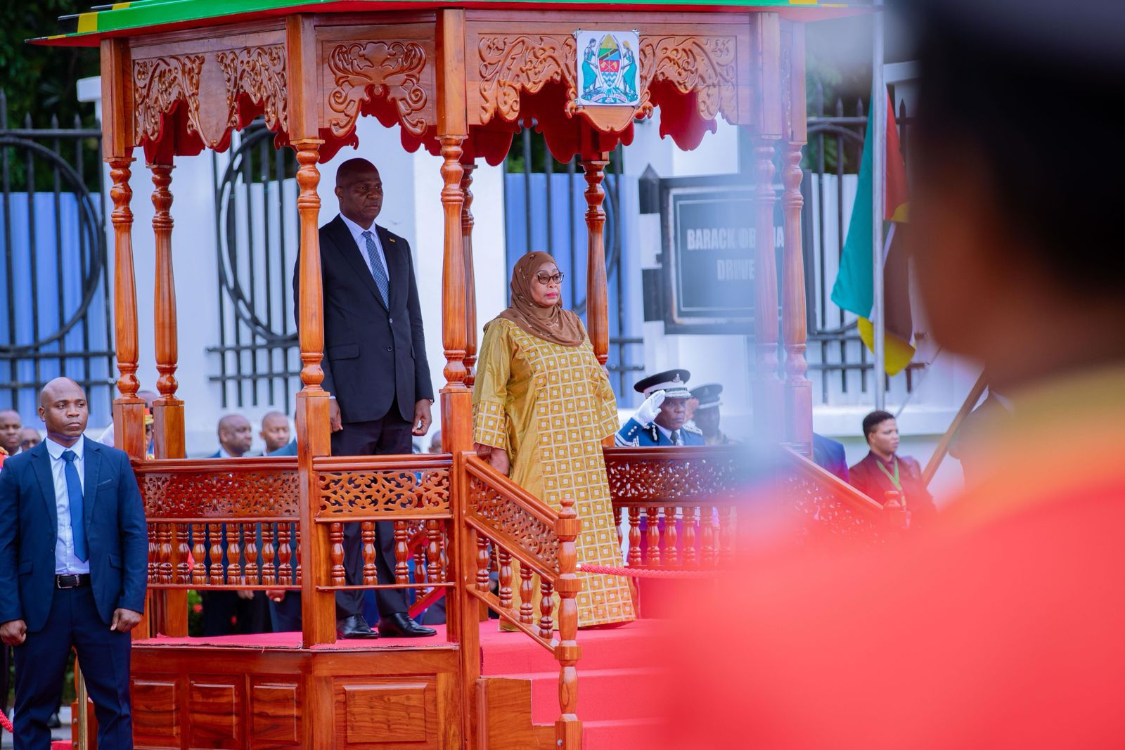 Chefe do Estado na investidura da Presidente eleita da