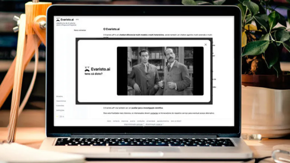 'Evaristo, respondes a isto?' FCUL lança chatbot para...