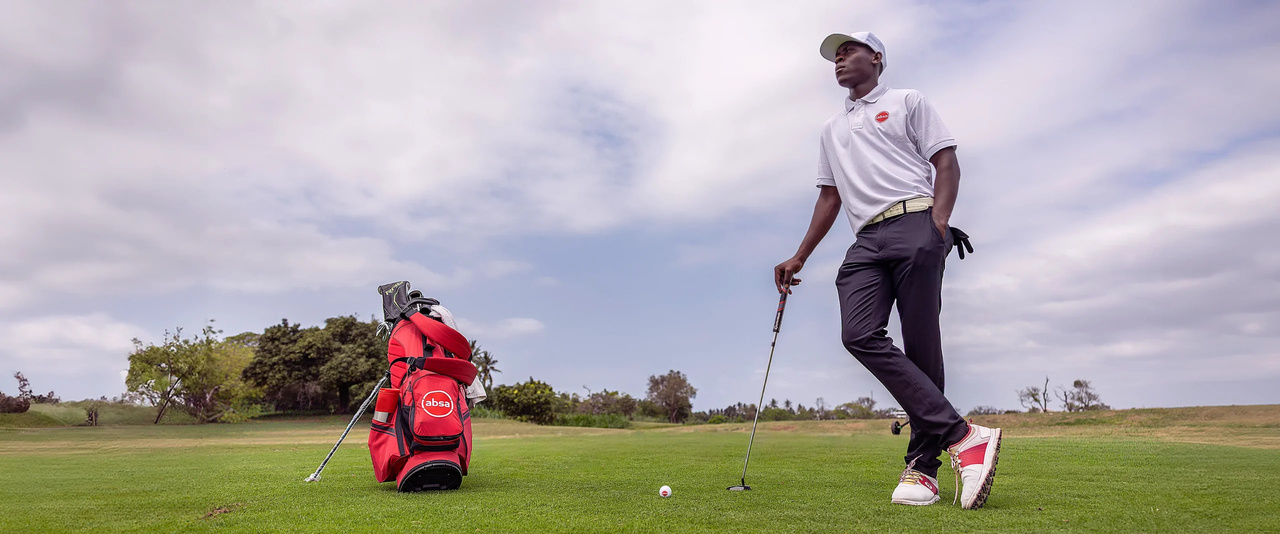 Golfista Salomão Júnior Recebe Apoio do Absa Para