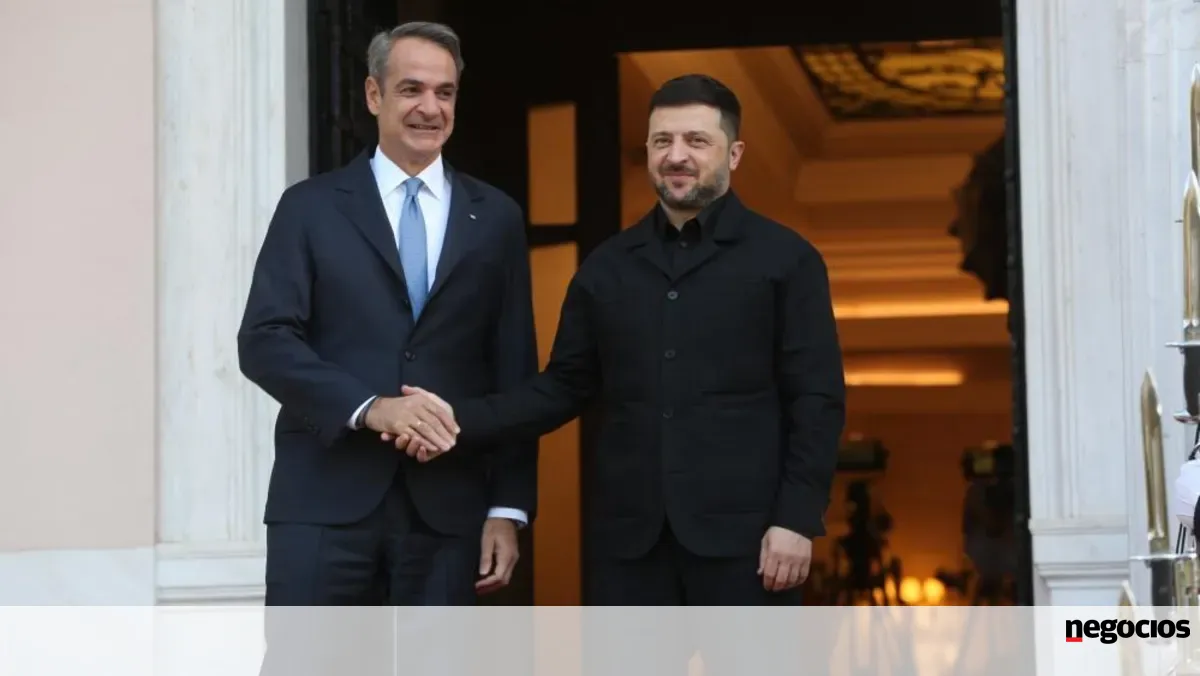 Zelensky diz que país vai importar gás da Grécia - Invasão
