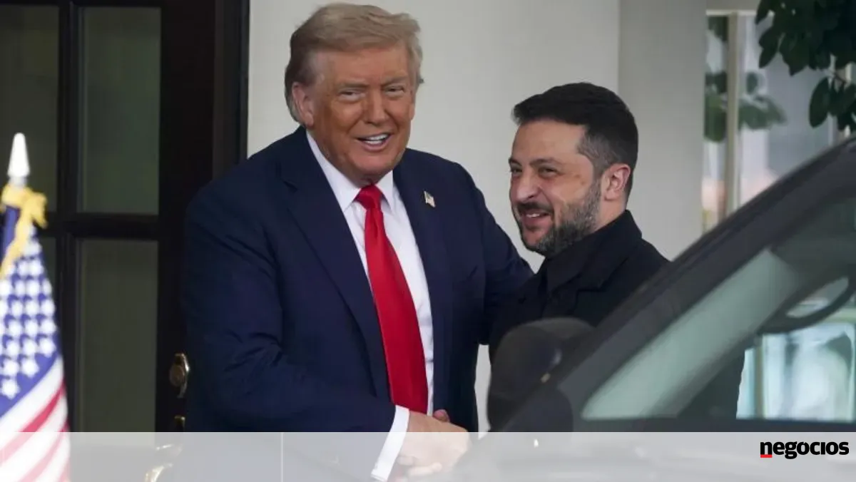 Zelensky planeia reunir com Trump para limar "pormenores" em
