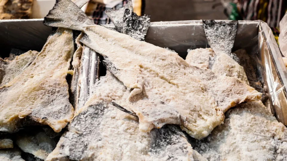 Cerca de um terço do consumo de bacalhau concentra-se no