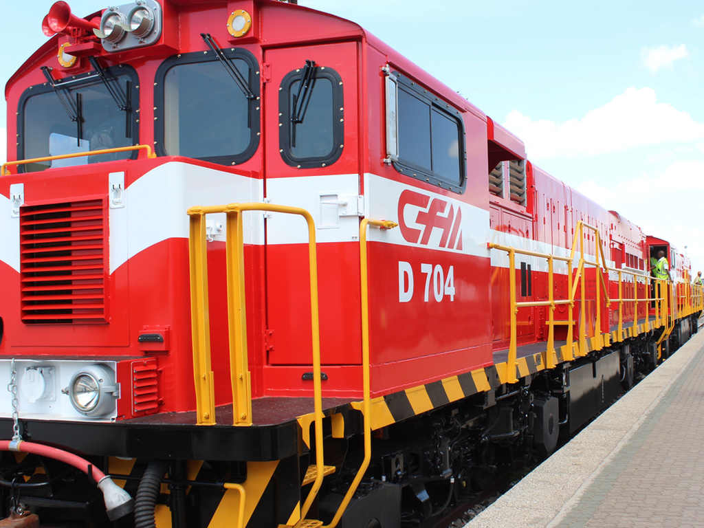 CFM Recebe Sexta Locomotiva Para Reforçar Sector Ferroviário