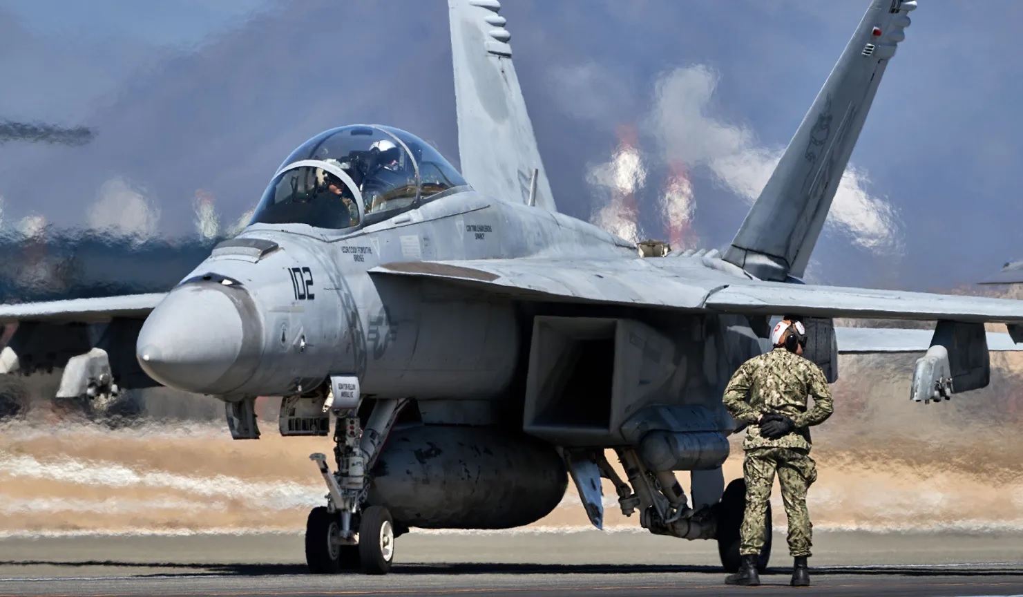Caças norte-americanos realizaram incursão em águas da...