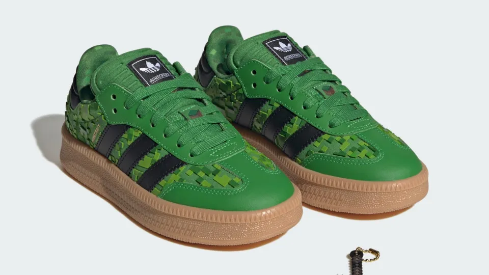 Adidas volta a inspirar-se em "Minecraft" para novos ténis....
