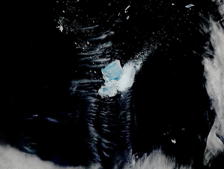 Desaparecendo Iceberg A23A | Dados da Terra da NASA