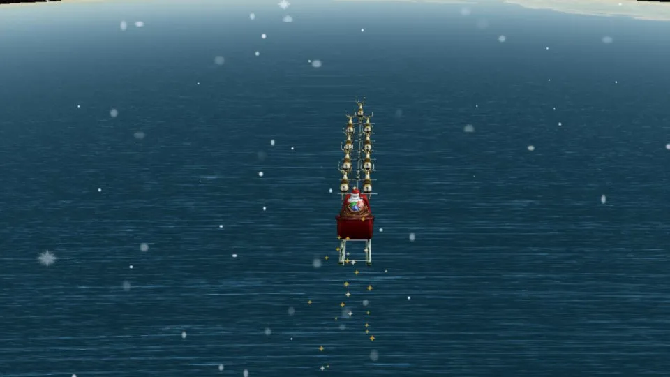 Pai Natal já vem a caminho! Acompanhe a viagem do trenó em...