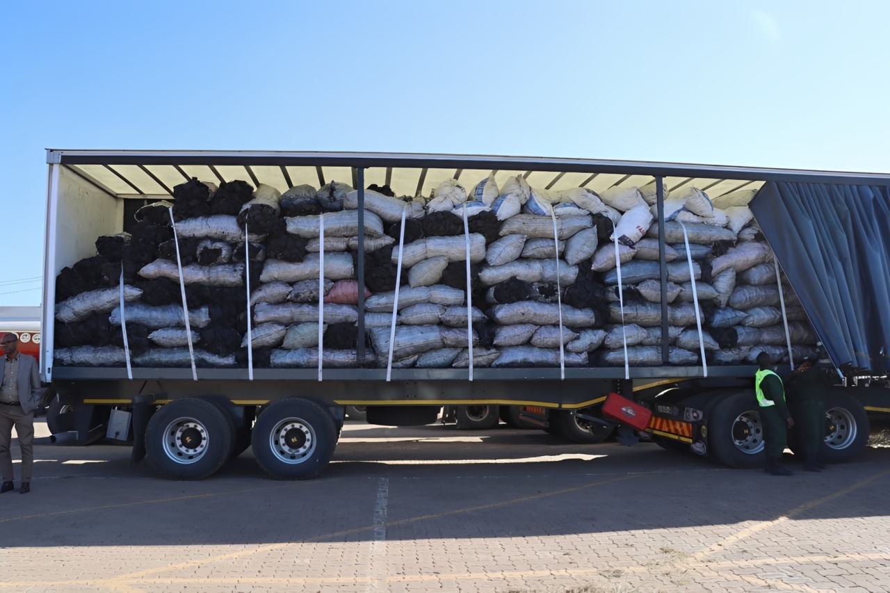 AQUA Apreende 150 Sacos de Carvão Vegetal de Exploração