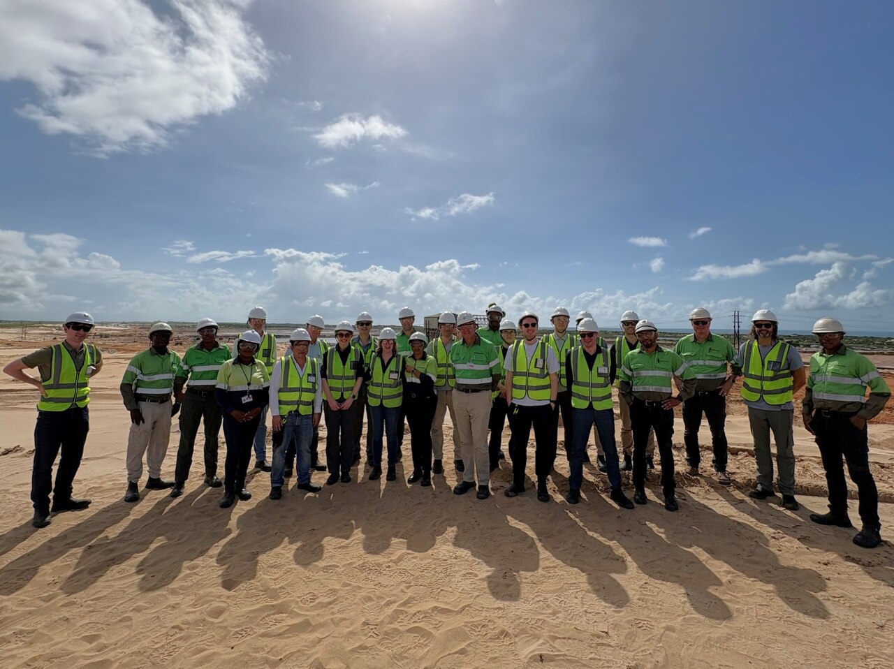 Investidores e Analistas Visitam Mina da Kenmare Para